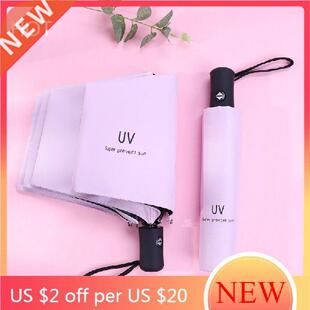 Sun Rain Umbrella Folding Windproof UV tion