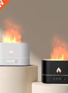250ml USB Essential Oil Diffuser Simulation Flame