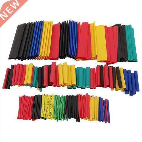 328Pcs/Set Heat Shrink Tube Kit Assortment Assorted Polyolef