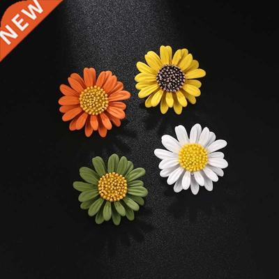 Vintge Flowers Brooches Fshion Elegnt Enmel Pins Csul