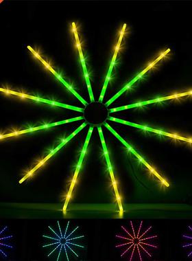 USB Firework Lights String WS2812B RGB IC 96 LED RF 4Keys 18