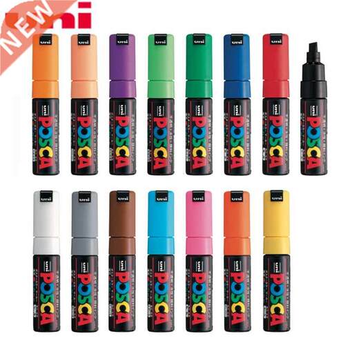 1pcs Uni Posca Paint Marker Pen PC 8K Pen Broad Tip 8mm 1