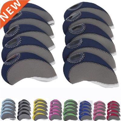 10Pcs Gf Head Covers Iron Putter Protective Outdoor