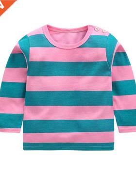 New Spring Boys Girls Cartoon Cotton T Shirts Children Tees