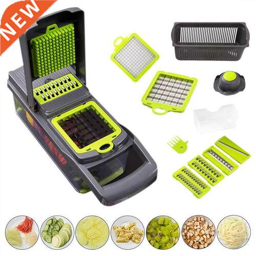 Onion Chopper Pro Vegetable Chopper Fruit red Slicer Cutte