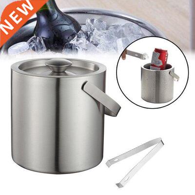 10ml Ice Bucket Stainless Steel Double Walled Ice Bucket