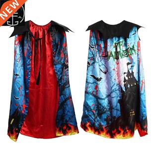 Halloween cloak cosplay costume props children's doule
