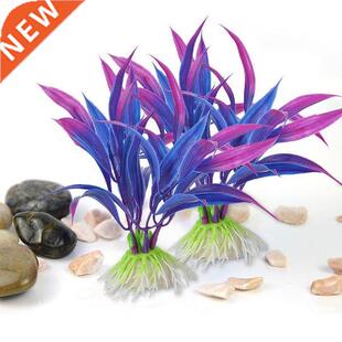 Fi Tank Decor Plant Underwater Lifelike Plastic Water