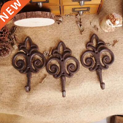 erican rural cast iron wrought decoration Clothes hang