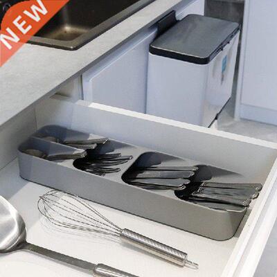 Kitchen Tableware Drawer Soup Spoon Storage Box 5