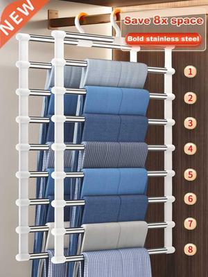 New Pants Hanger For Clothes Rack Wardrobe Closet Organizer