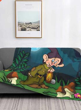 Dopey Lantern Throw lanket Winter Quilted Quilts edspread