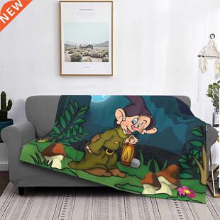Dopey Lantern Throw lanket Winter Quilted Quilts edspread