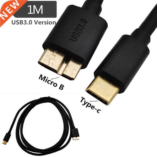 0.5M 1M 1.8M USB 3.1 Type C to USB 3.0 Micro B Cable Male C