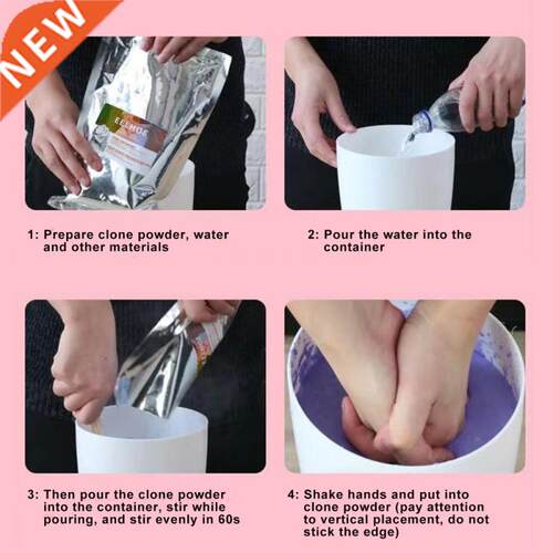 30+30 Hand Mold Set Souvenir Casting Set DIY Hand Foot Print