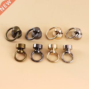 10pcs Metal Ball Post With O Ring Studs Rivets Nail Screwbac
