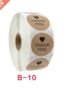 Thanks You Printing Wall Sticker Customers Round Rolls Of