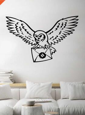 Owl Potter Bird Envelope Wall Sticker Potter Harr Anime Movi