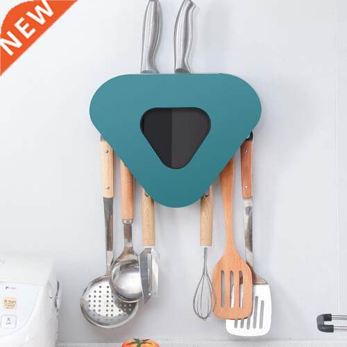 Wall-Mounted Knife Holder Pot Shovel Spoon Hooks Storage