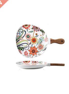 Nordic tablewe matte glaze ceramic hotel creative fruit