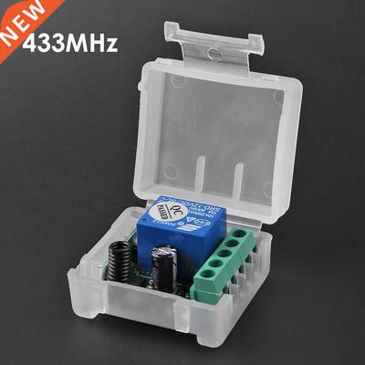 DC 12V 1CH 433MHz Wireless Relay Switch Receivers Module Lig