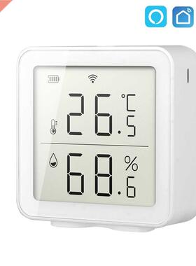 Tuya WIFI Temperature And Humidity Sensor Smt Home Indoor