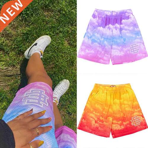 NEW Eric Emanuel EE Sky Shorts Large Basic NEW YORK CITY SKY