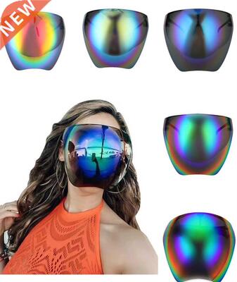 Full Face Sunglasses Women facial Protective Faceshield Glas