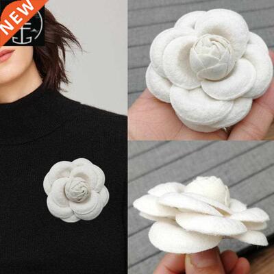 Luxury Big Brooches for Woman Scarves Buckle Pin Cloth Art F