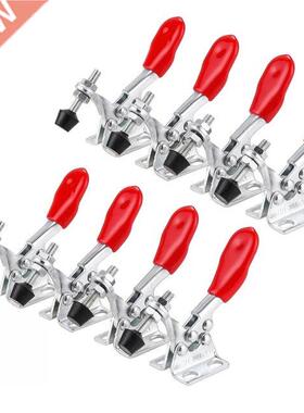 8Pcs Woodworking Clamps GH-201A Horizontal Toggle Clamp 27Kg
