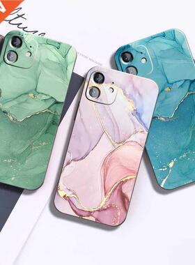 Luxury Marble Texture Phone Case For iPhone 12 11 Pro Max 13