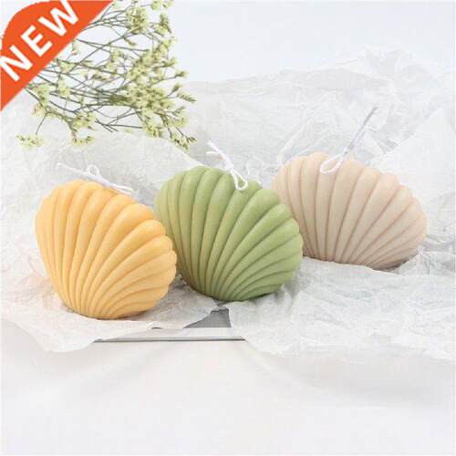 3D Sea Shell Shape DIY Candle Mould Plastic Aromatherapy