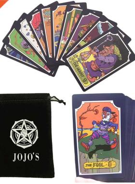JoJo Bizarre Adventure Tarot Card 22 Grand Akana + 9 Royal G