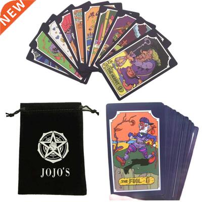 JoJo Bizarre Adventure Tarot Card 22 Grand Akana + 9 Royal G