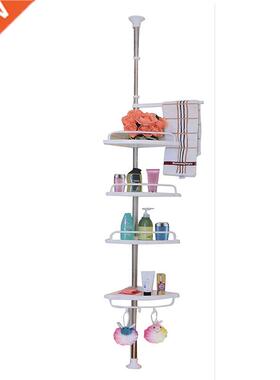 Bathroom Shelf Punch-Free 5 Tier Shower Corner Storage Rack