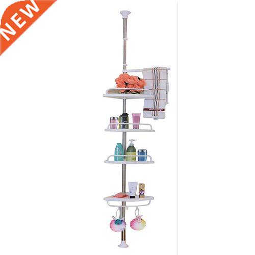 Bathroom Shelf Punch-Free 5 Tier Shower Corner Storage Rack