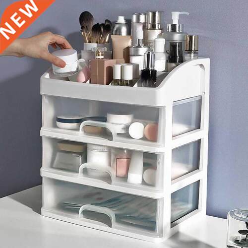 Cosmetc Storage Box Dustproof Jewelry Box Makeup Brush Stor
