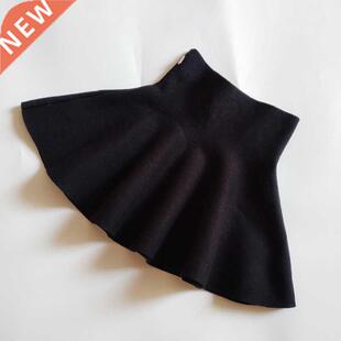 Girl Skirts Baby Winter Casual Knitted Umbrella Skirt Kids C
