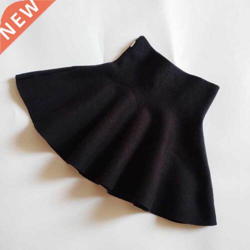 Girl Skirts Baby Winter Casual Knitted Umbrella Skirt Kids C