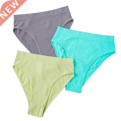 Seamless Panties For Women High Rise Briefs Brazilian Pantie