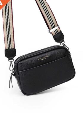 New Vintage Crossbody Cowhide Cell Phone Shoulder Bag Genuin