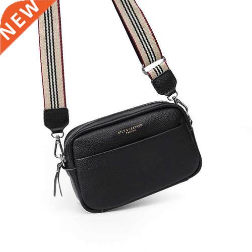 New Vintage Crossbody Cowhide Cell Phone Shoulder Bag Genuin