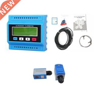 Waterproof Ultrasonic Flow Meter Flowmeters IP67 with Clamp-