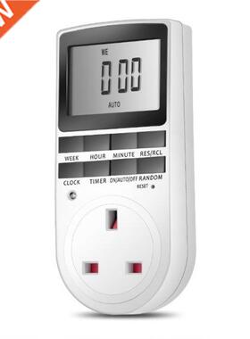 Digital Electrical Timer Plug Socket with On-Off Programs Co