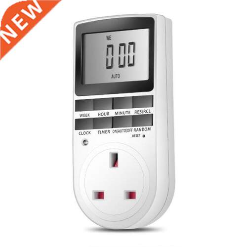 Digital Electrical Timer Plug Socket with On-Off Programs Co