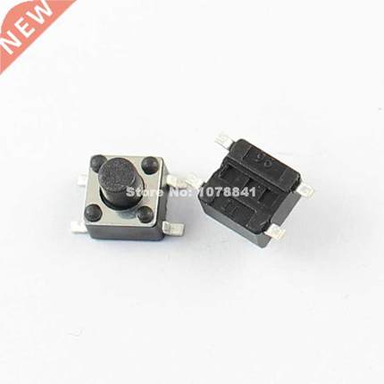 100 Pcs Button Switch 4 Pin SMT SMD 4.5x4.5x5mm