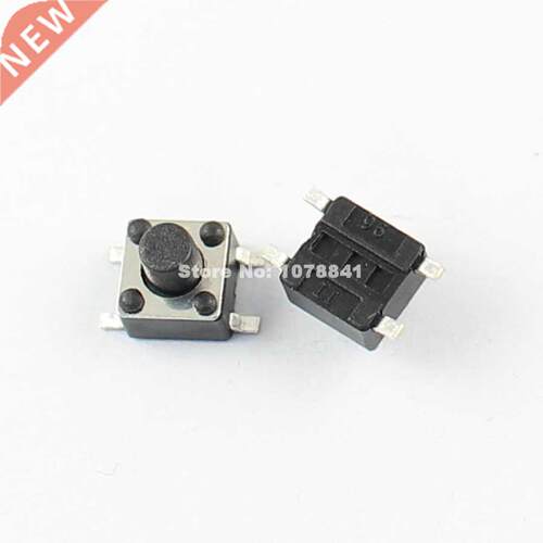 100 Pcs Button Switch 4 Pin SMT SMD 4.5x4.5x5mm