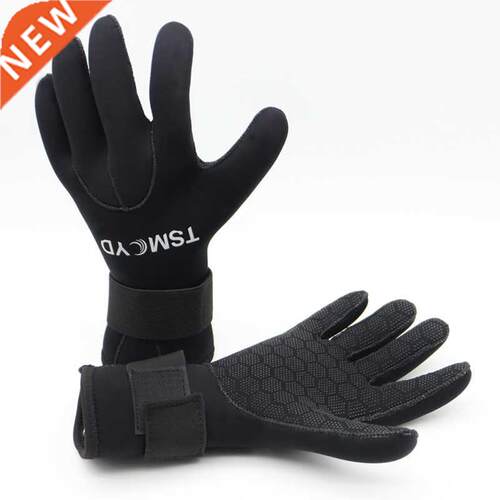 3mm 5mm Neoprene Diving Winter Heated Gloves For Men Women D