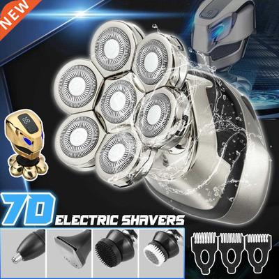 7D 5 IN 1 Wet Dry Electric aver Beard Hair Trimmer