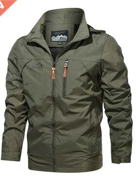 Spring Autumn Casual Men Waterproof Jacket Military Shark Sk